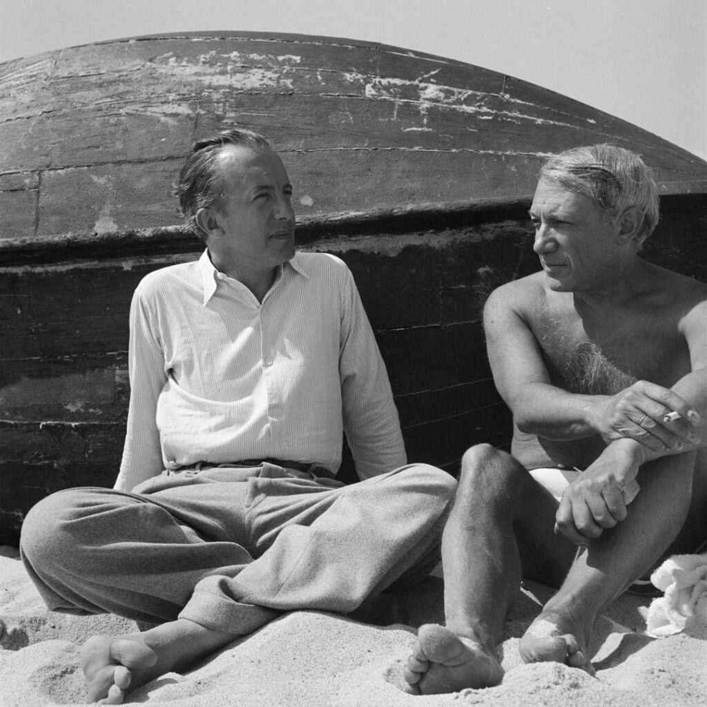 Paul Eluard y Pablo Picasso 1 - Poesia Online