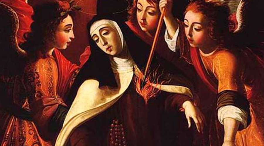 La transverberación de Santa Teresa de Josefa de Obidos - Poesia Online