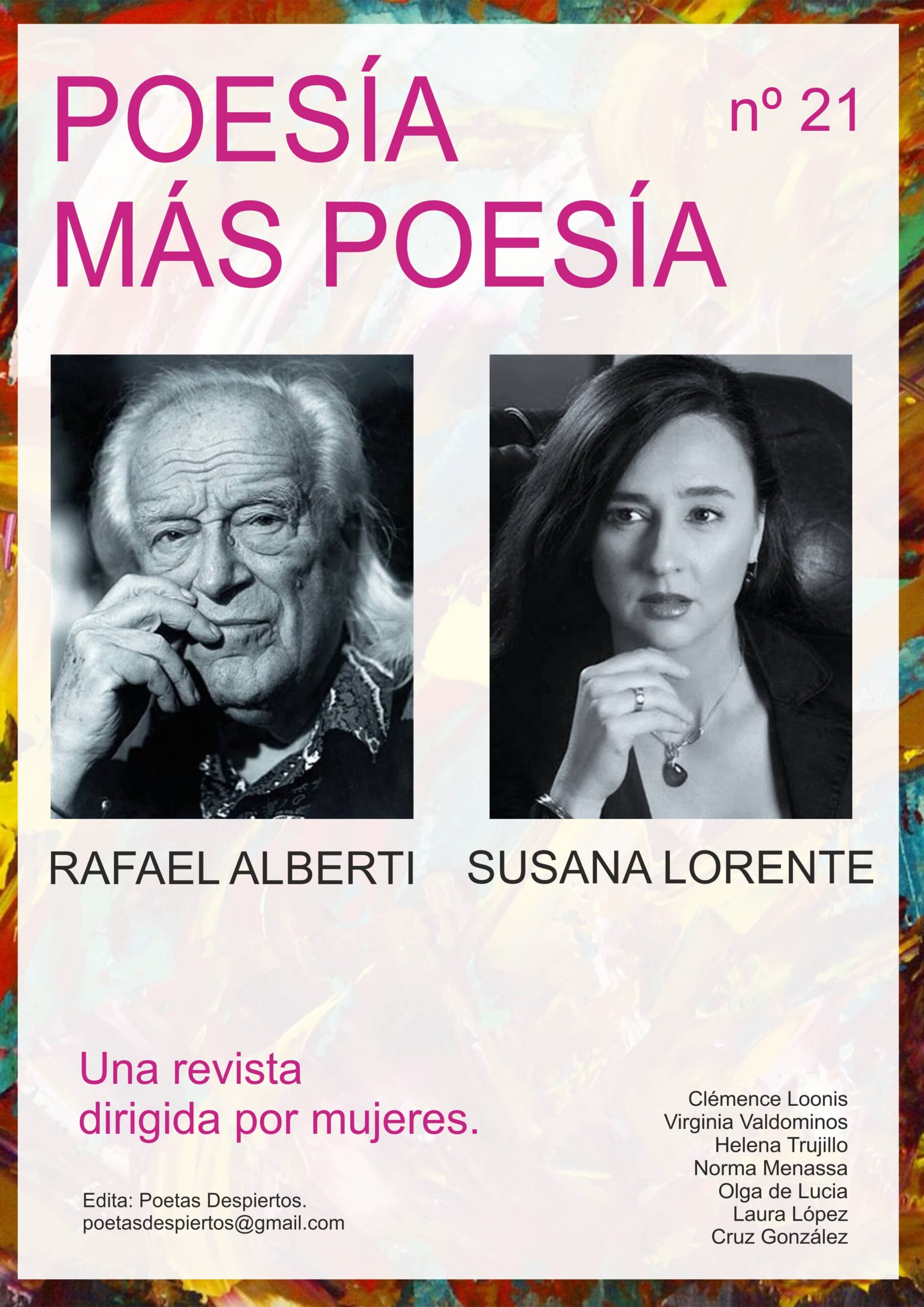 Poeta Rafael Alberti y Poeta Susana Lorente scaled - Poesia Online