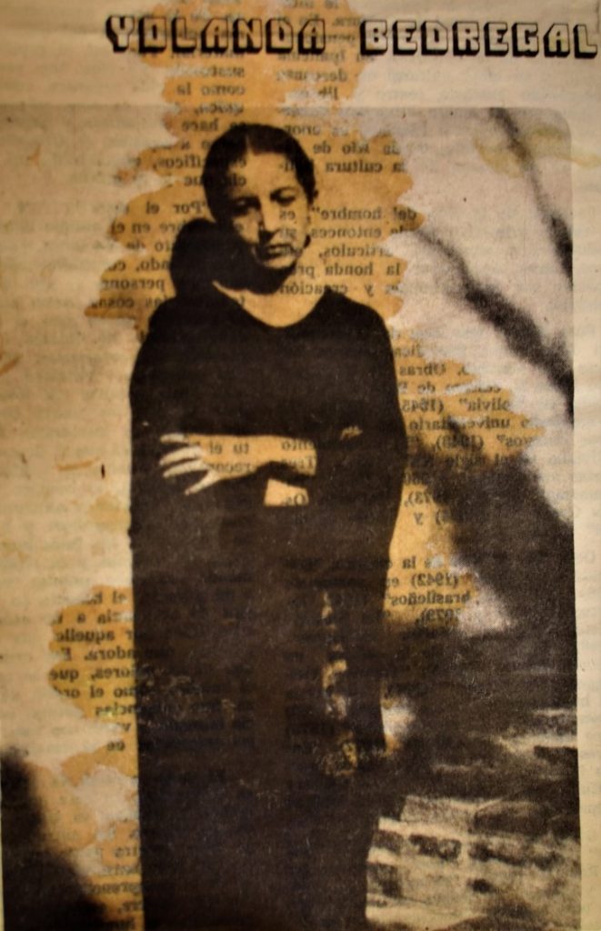 Yolanda Bedregal. Archivo familar Echazu Bedregal - Poesia Online