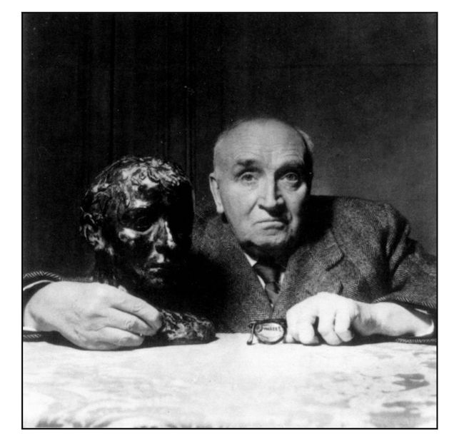 paul claudel con busto de camille claudel - Poesia Online